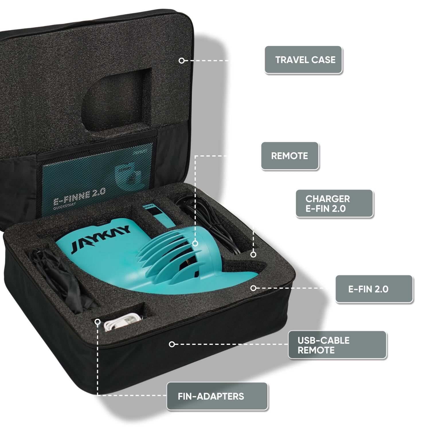 JAYKAY e-aleta 2.0 | Motor eléctrico para tabla de paddle surf (SUP) 5/9