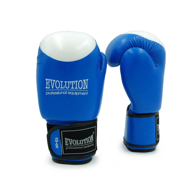 Rękawice bokserskie ze skóry naturalnej Standard Blue