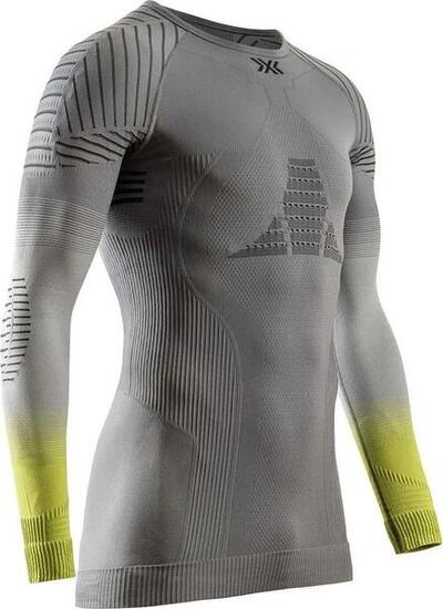 X-Bionic Invent Fx Langarmshirt Grau/Gelb