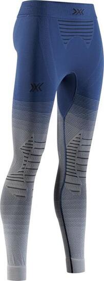 Collant long X-Bionic Invent Graphics Pants Bleu/Gris Femme