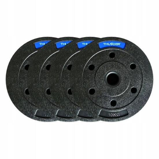 Set di pesi compositi per allenamento THUNDER SET-B-06-40KG 40 kg