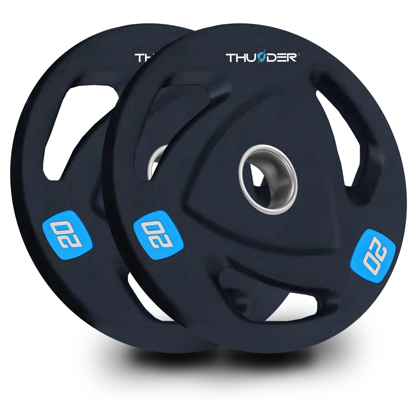 THUNDER Sada olympijských zátěží SET-O-05-40KG olympijská 2x20 kg