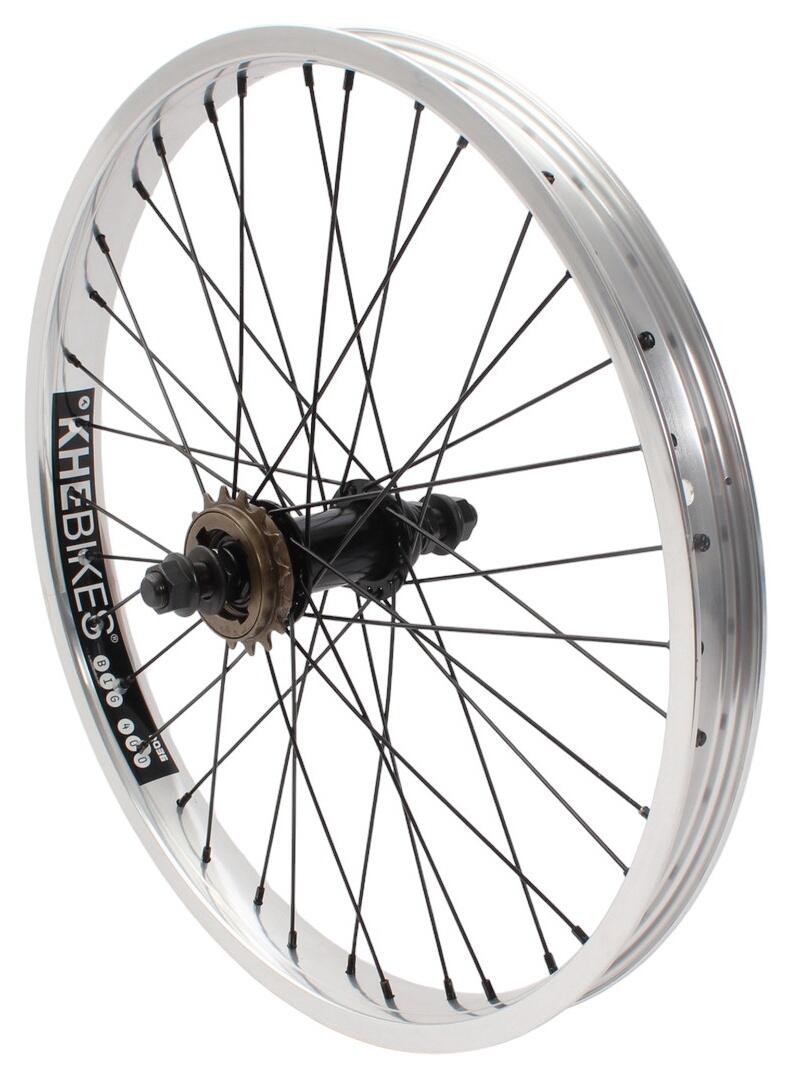 Ruota posteriore BMX KHE PRISM 20 pollici argento 7/7