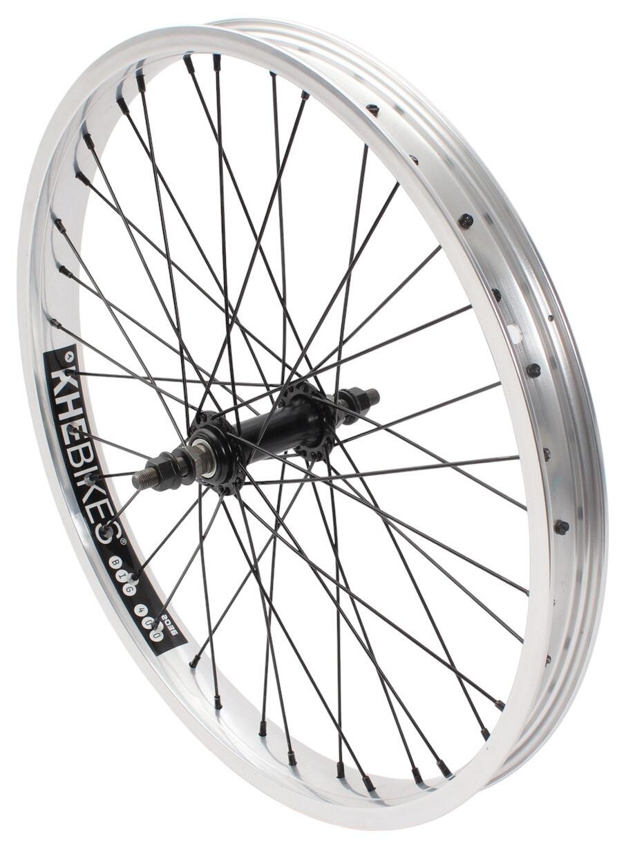 Przednie koło BMX KHE PRISM 20 cali srebrne 8/8