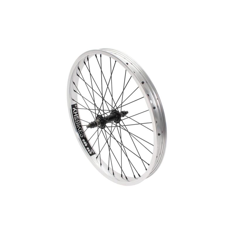 Roată față BMX KHE PRISM 20 inch argintie