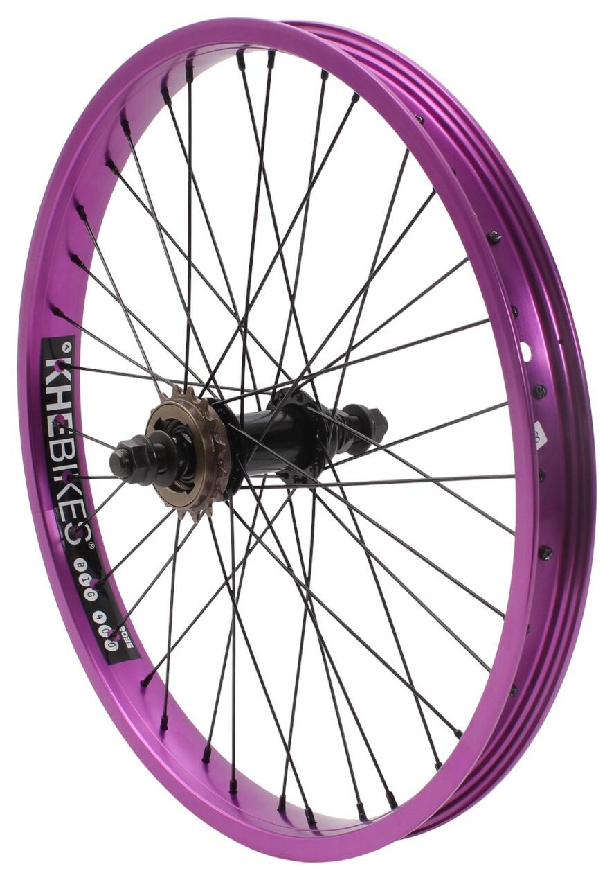 Rueda trasera BMX KHE PRISM 20 pulgadas morada 8/8
