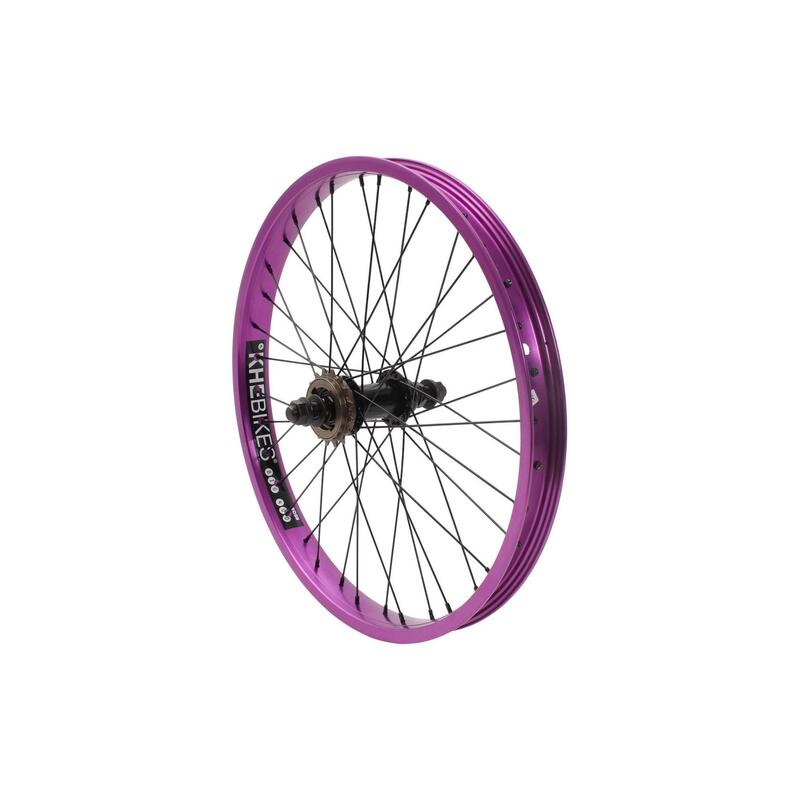 Roată spate BMX KHE PRISM 20 inch mov