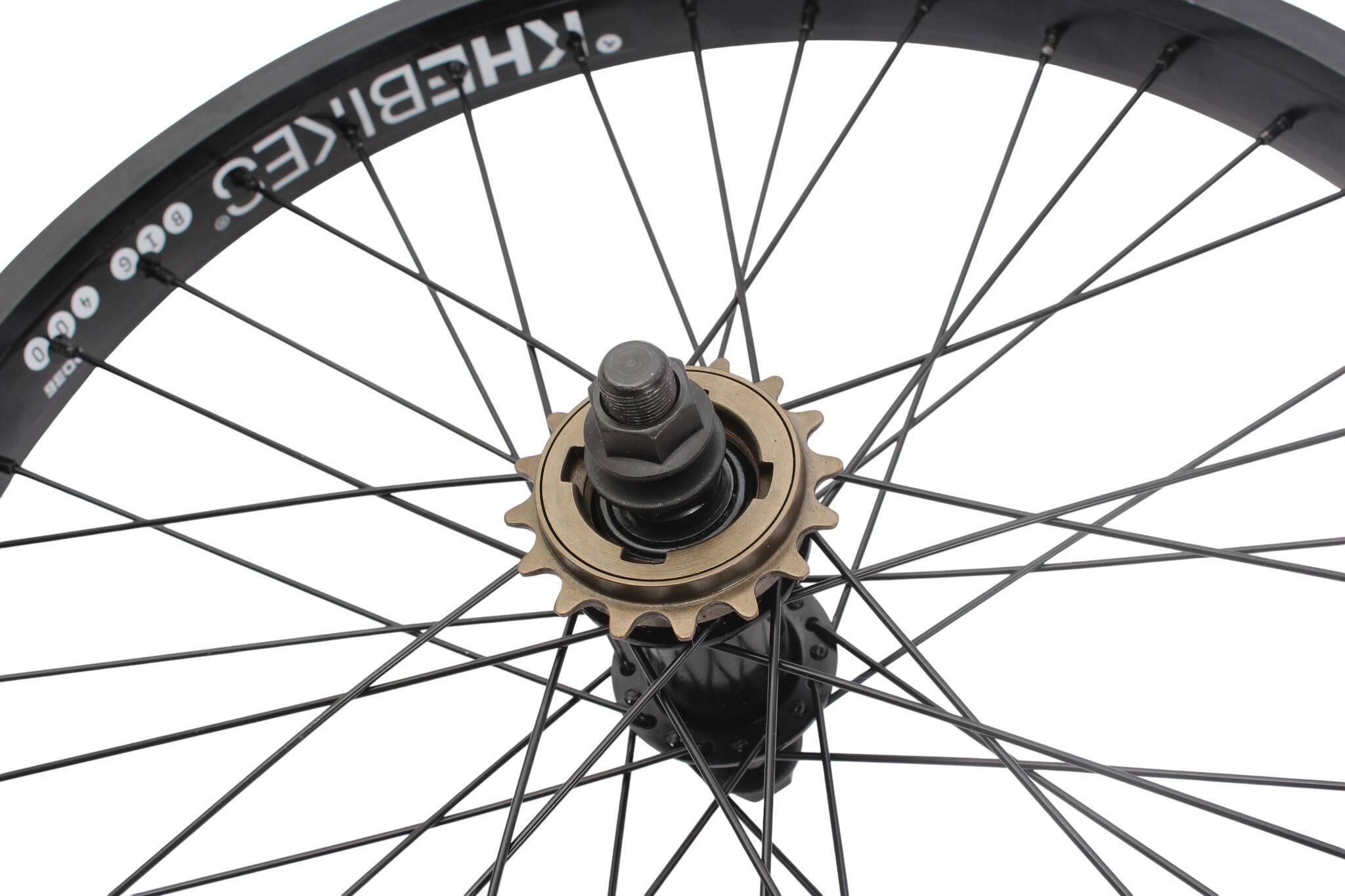 Rueda trasera BMX KHE PRISM 20 pulgadas negra 8/8