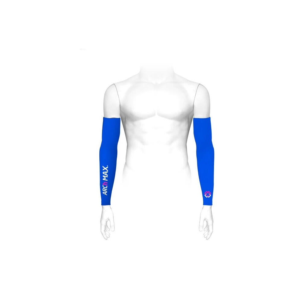 Mangas em Lycra corrida Azul Arch Max 2/2
