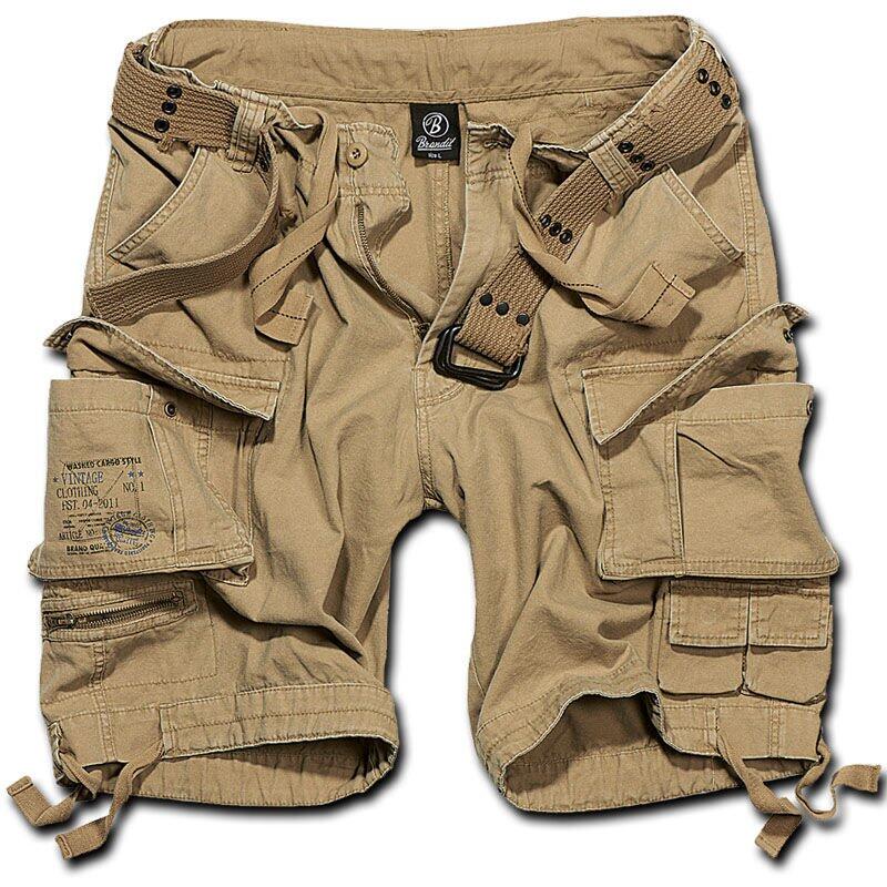 Brandit Savage Vintage Shorts Beige