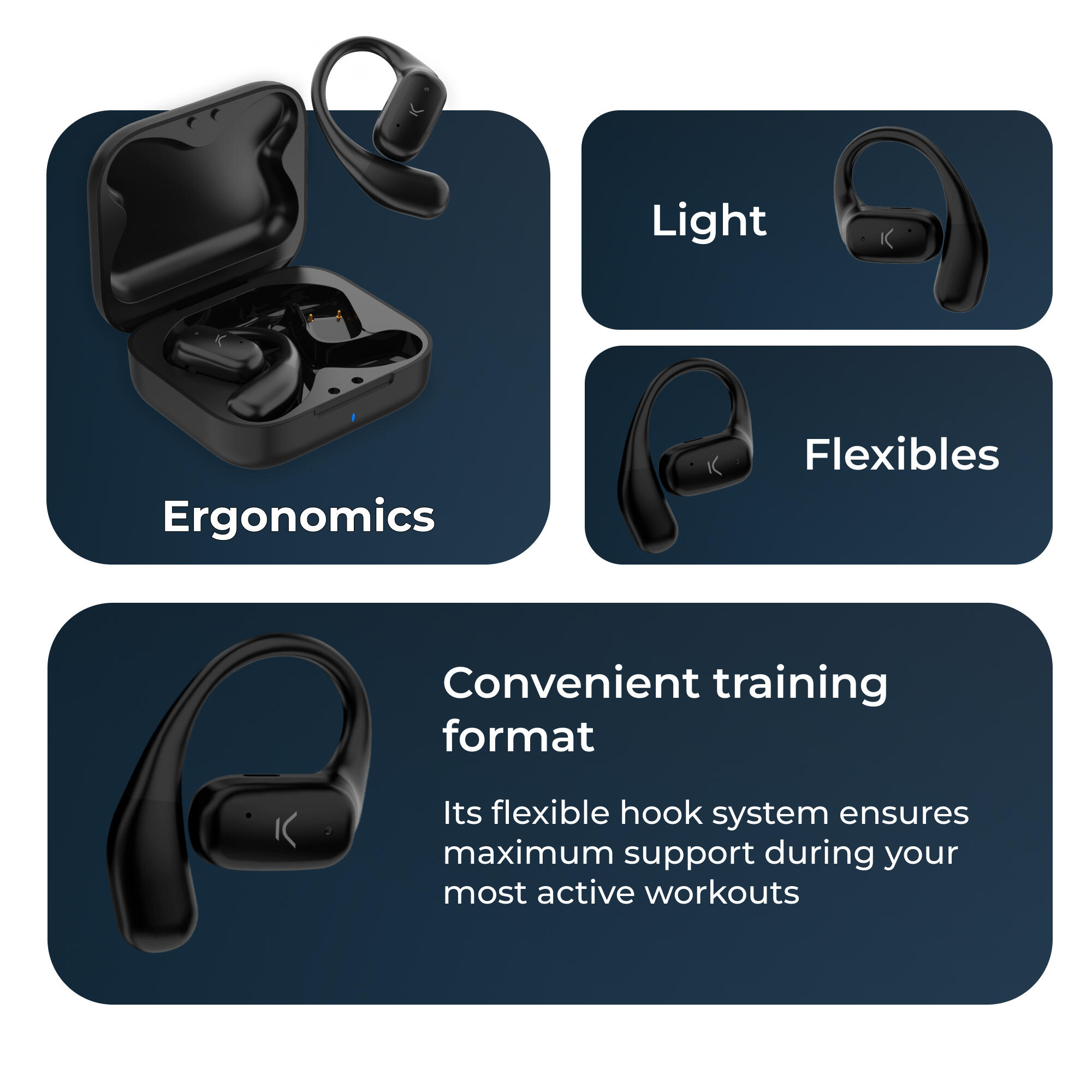 Auriculares inalámbricos KSIX Cosmos 3/7