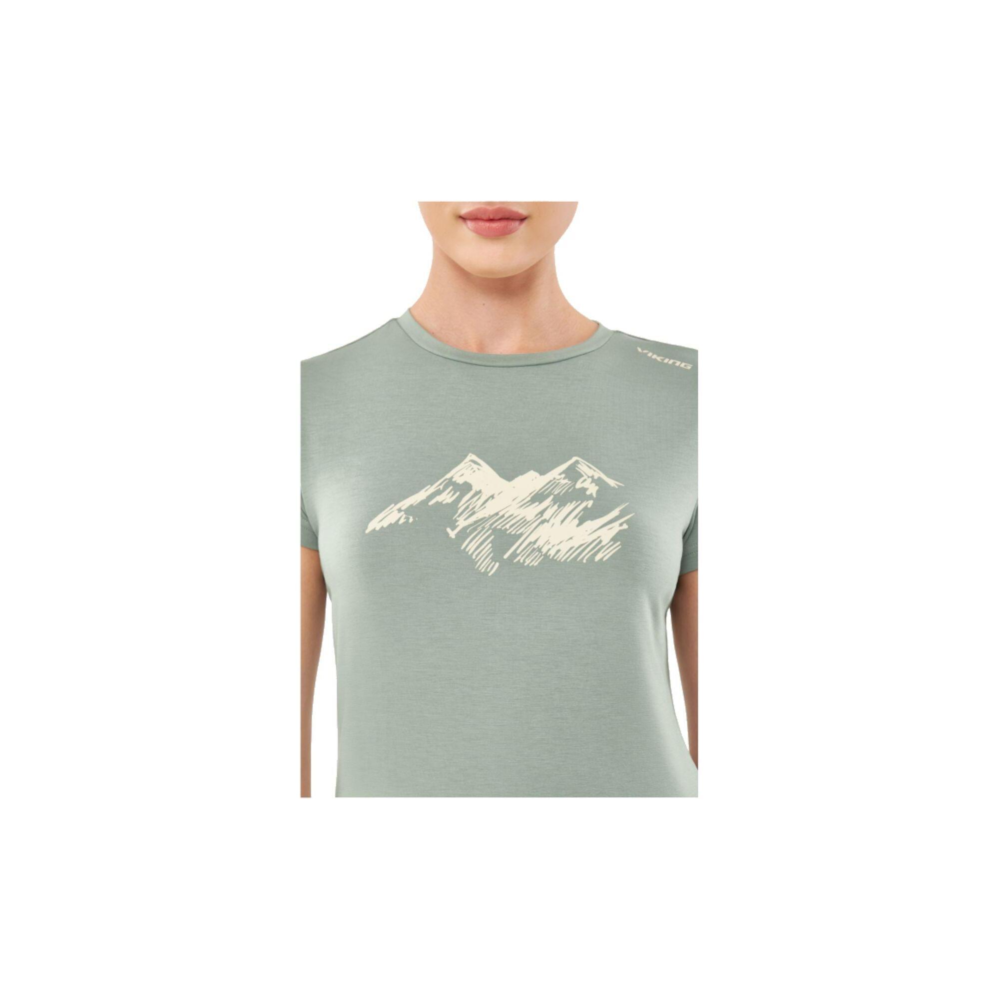 Tricou drumeție damă Lenta Bamboo Light Lady