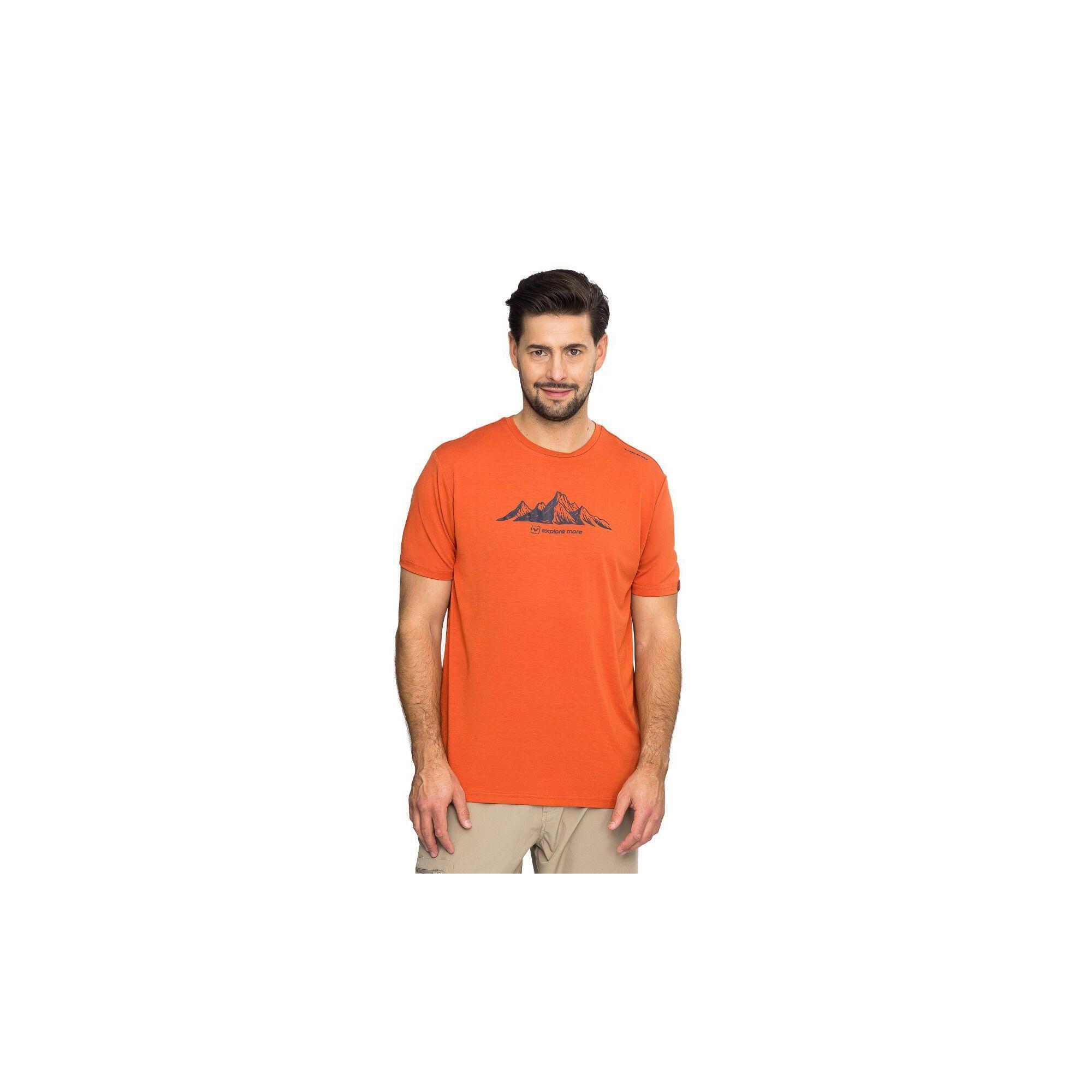 Tricou trekking Lenta Bamboo Light bărbați
