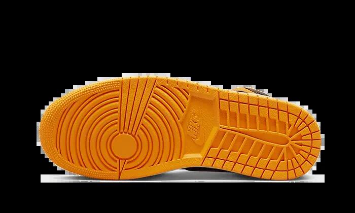Men - Basketball - Shoes - Air Jordan 1 Mid - Black/Orange 2/3