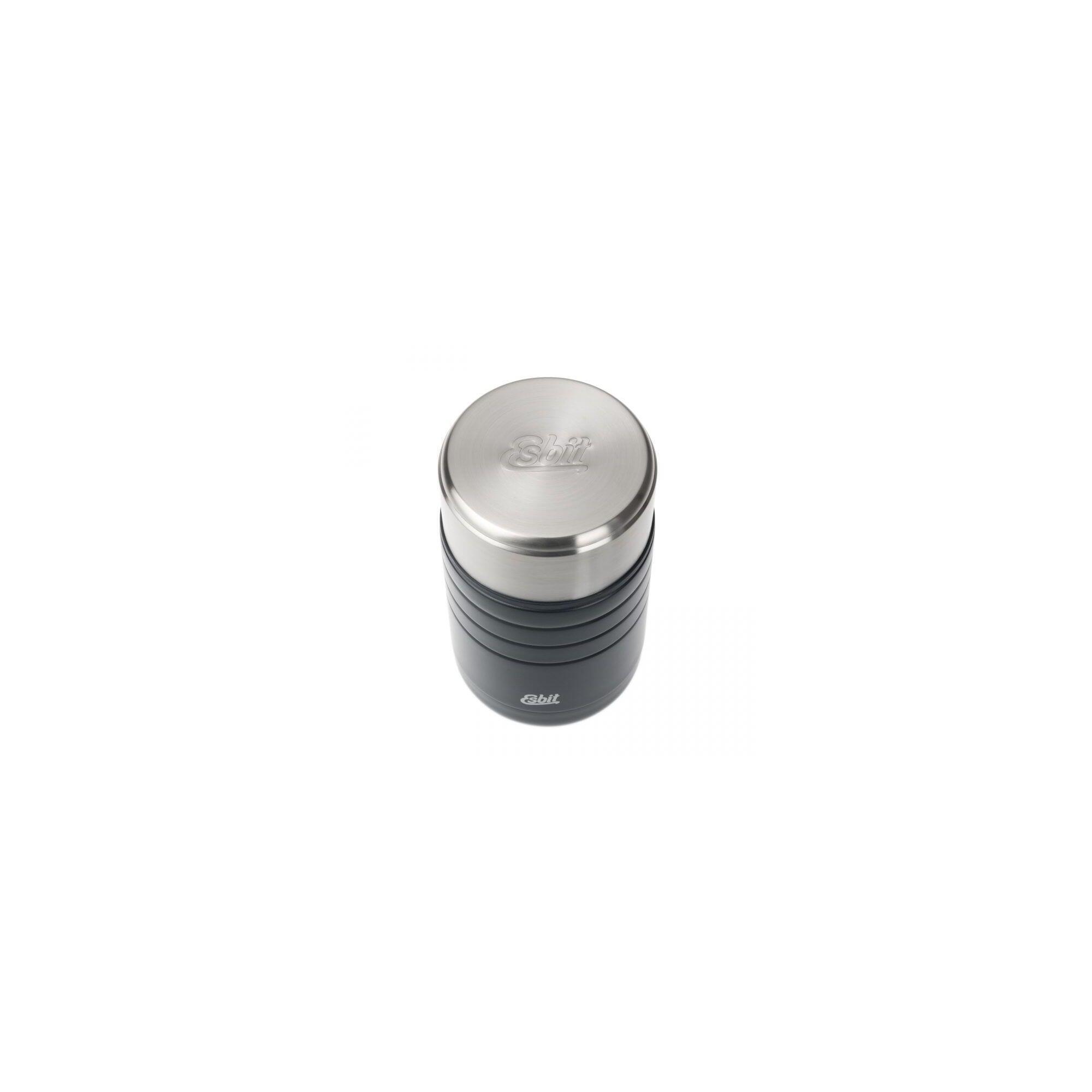Termos inox mancare solida si lichide Esbit Majoris FJ600TL-DG 0.6 litri negru