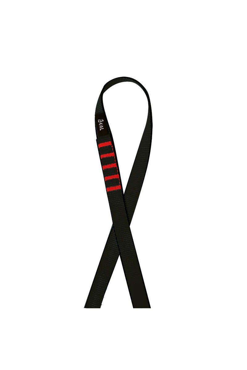 Pętla wspinaczkowa Beal 150 cm x 18 mm - black/black