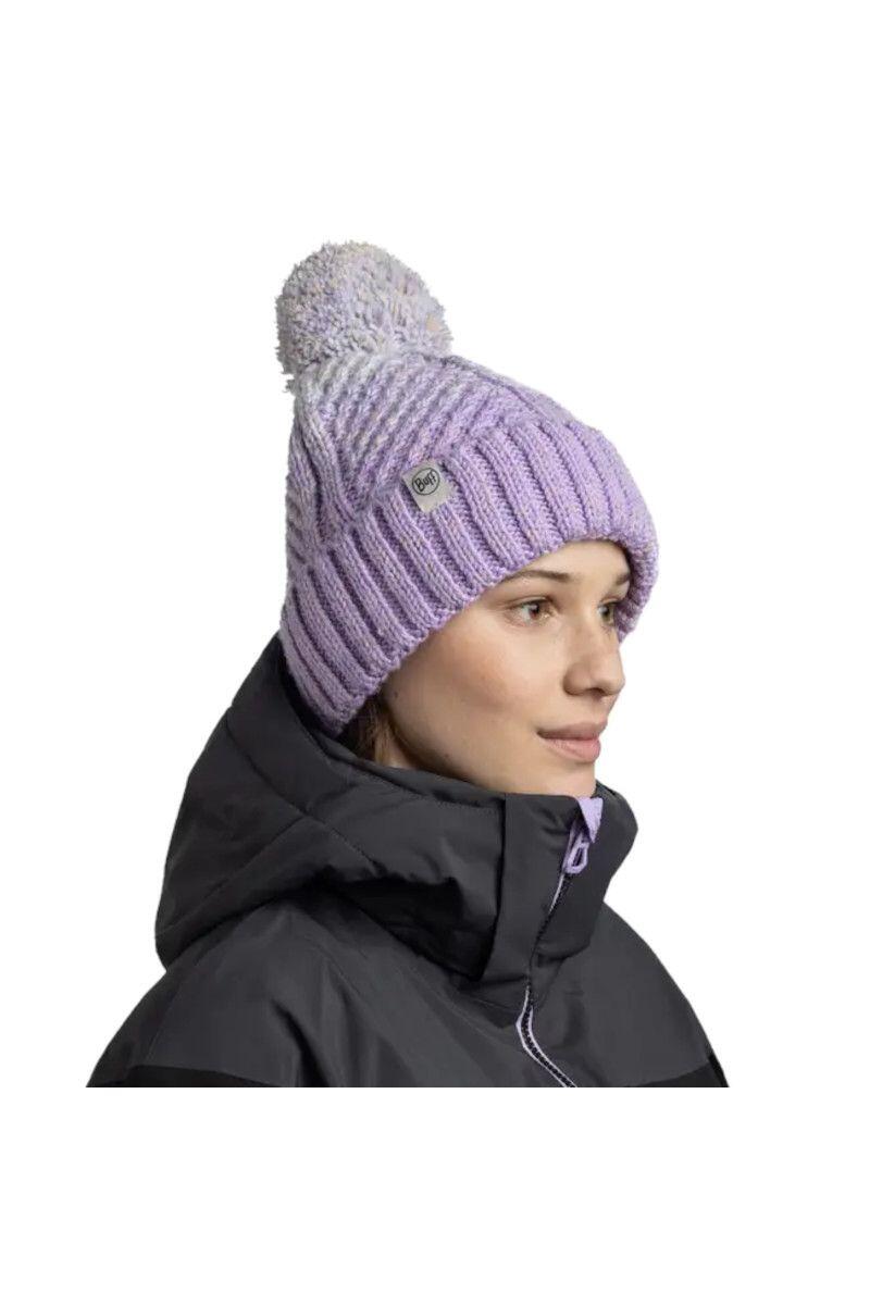 Gorro Knitted & Fleece Band Mujer Buff Morado ÚNICA 4/7