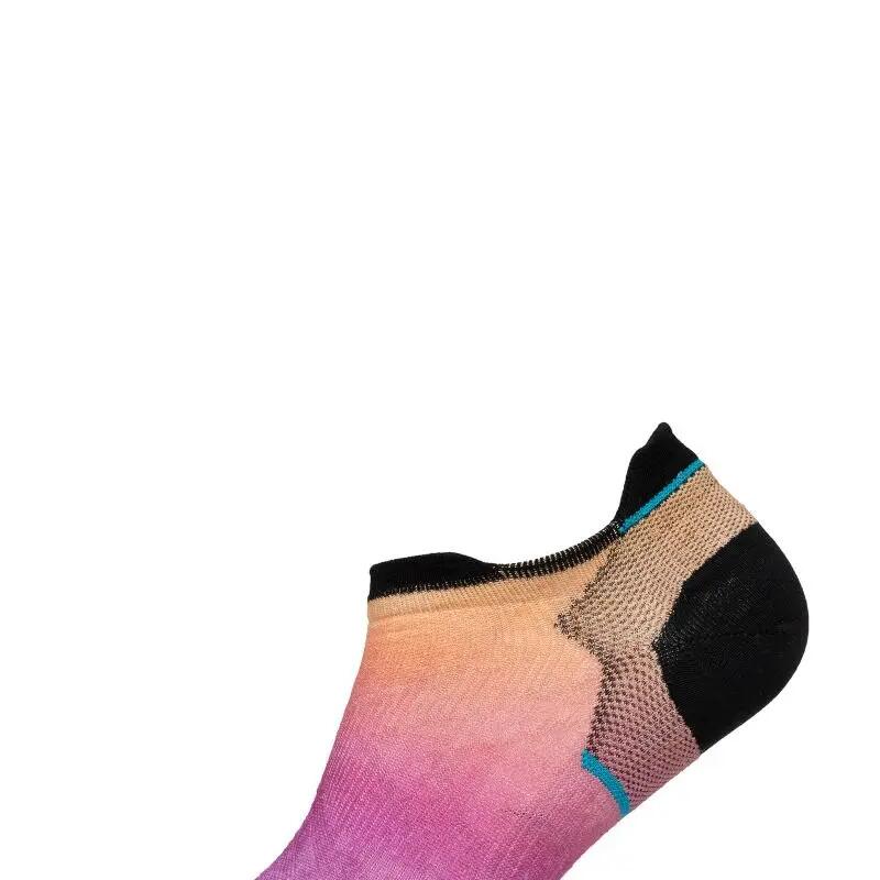 Skarpety biegowe damskie Run Zero Cushion Ombre Print Low Ankle Women