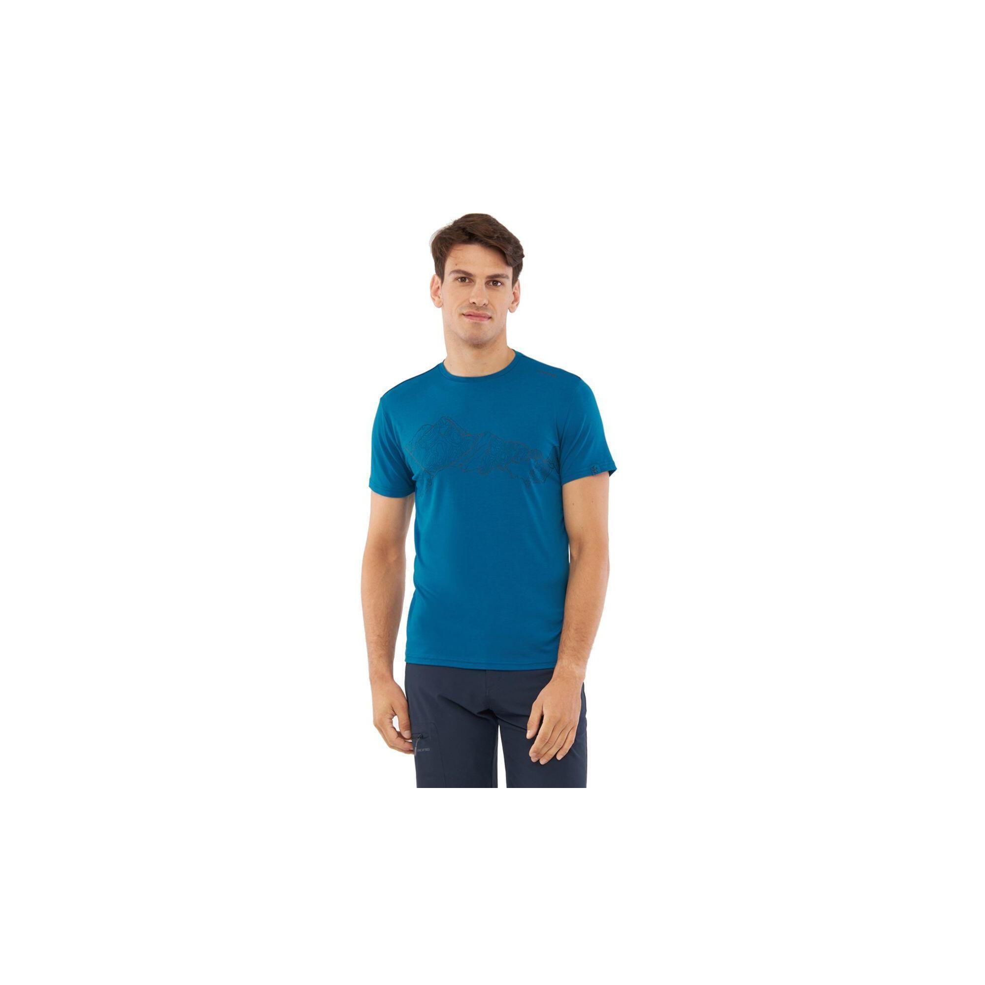Tricou trekking Lenta Bamboo Light bărbați