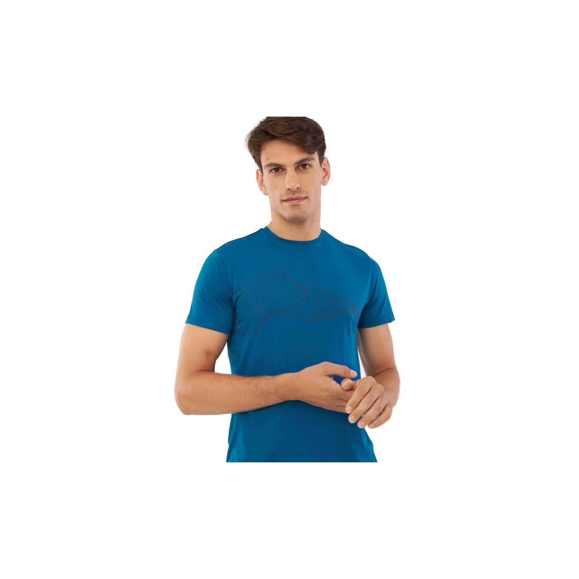 Tricou trekking Lenta Bamboo Light bărbați