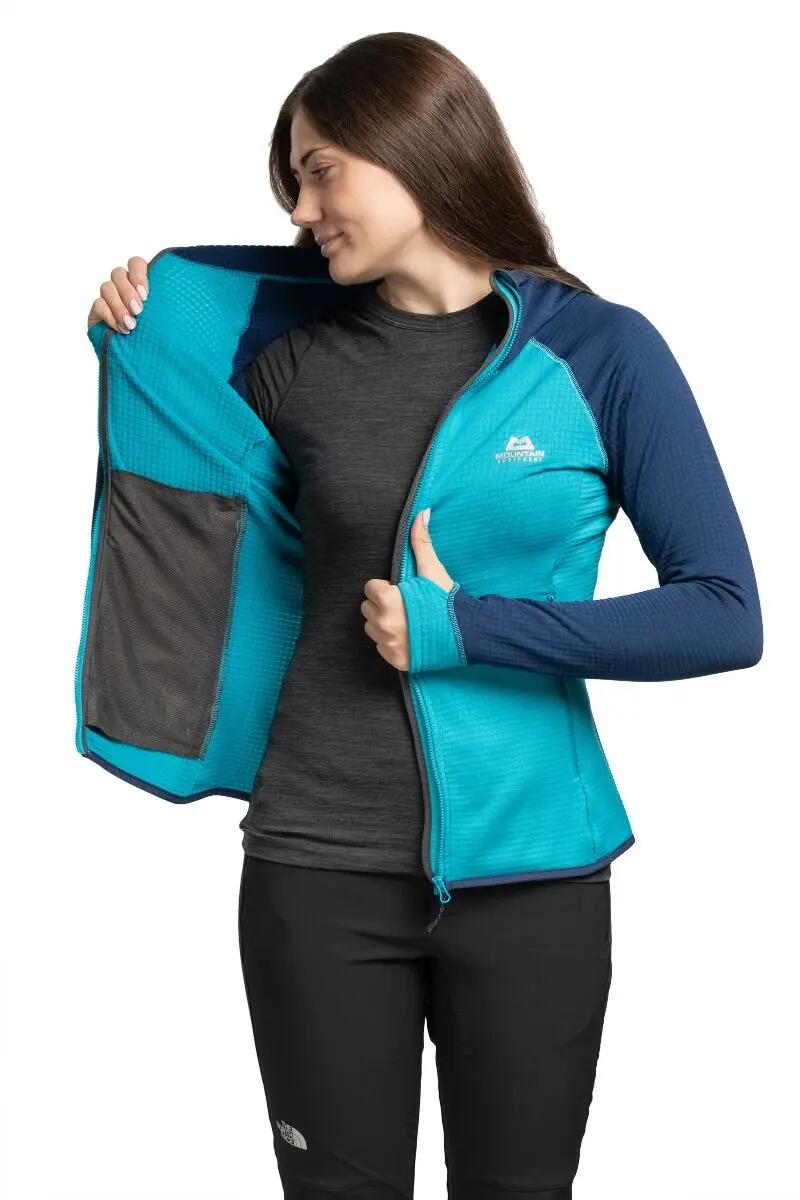 Felpa montagna donna Eclipse Hooded Women 4/7