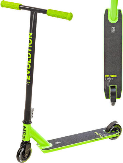 Trottinette Freestyle Rookie Lime 100mm Raven