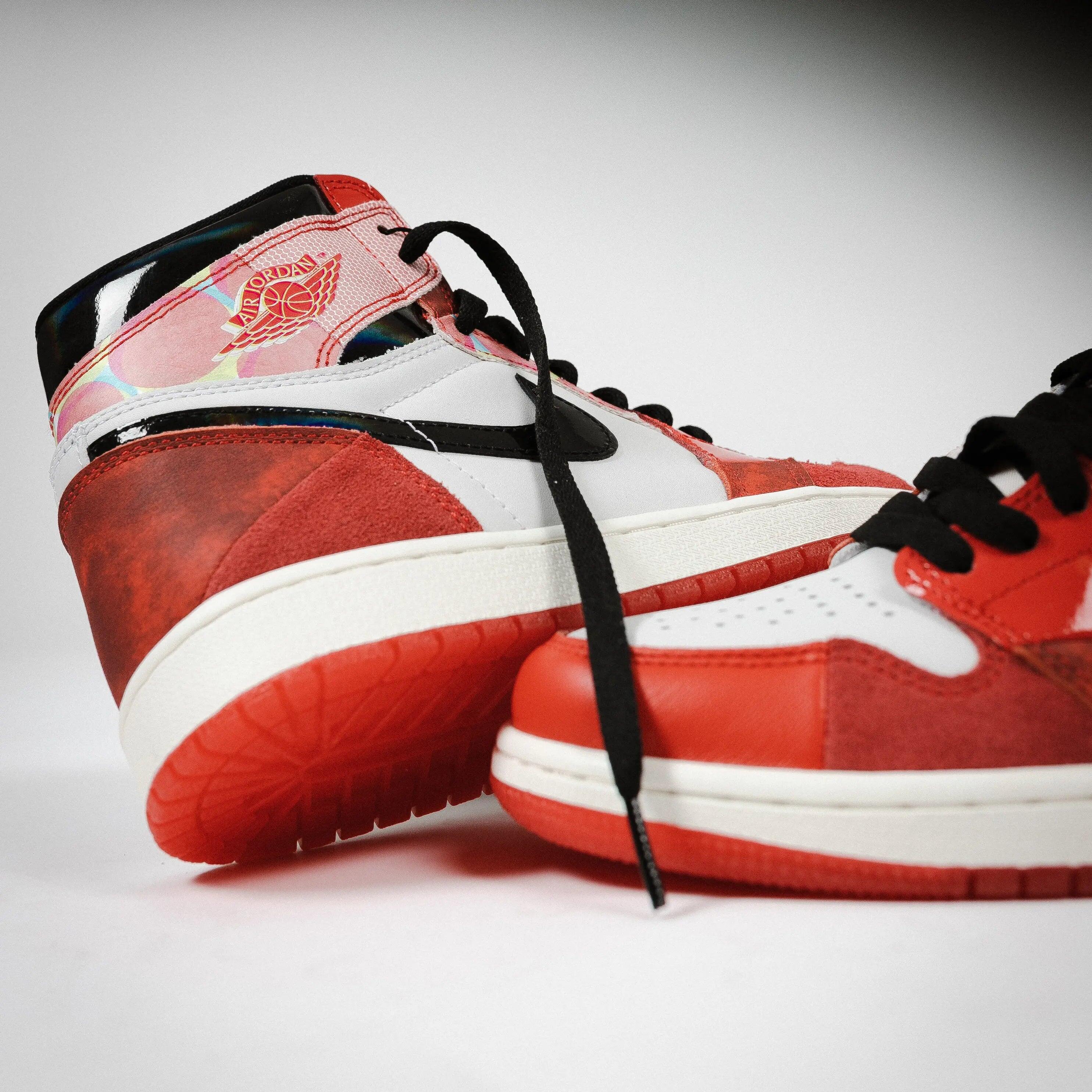 Chaussures - basket - bébé - hautes spider-man - aj1 - rouge/noir/blanc 4/6