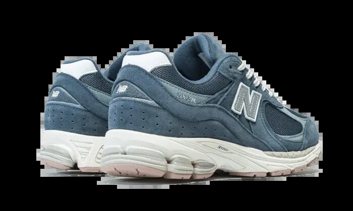 Schoenen - unisex - 2002r - suède - deep ocean/grijs 2/4