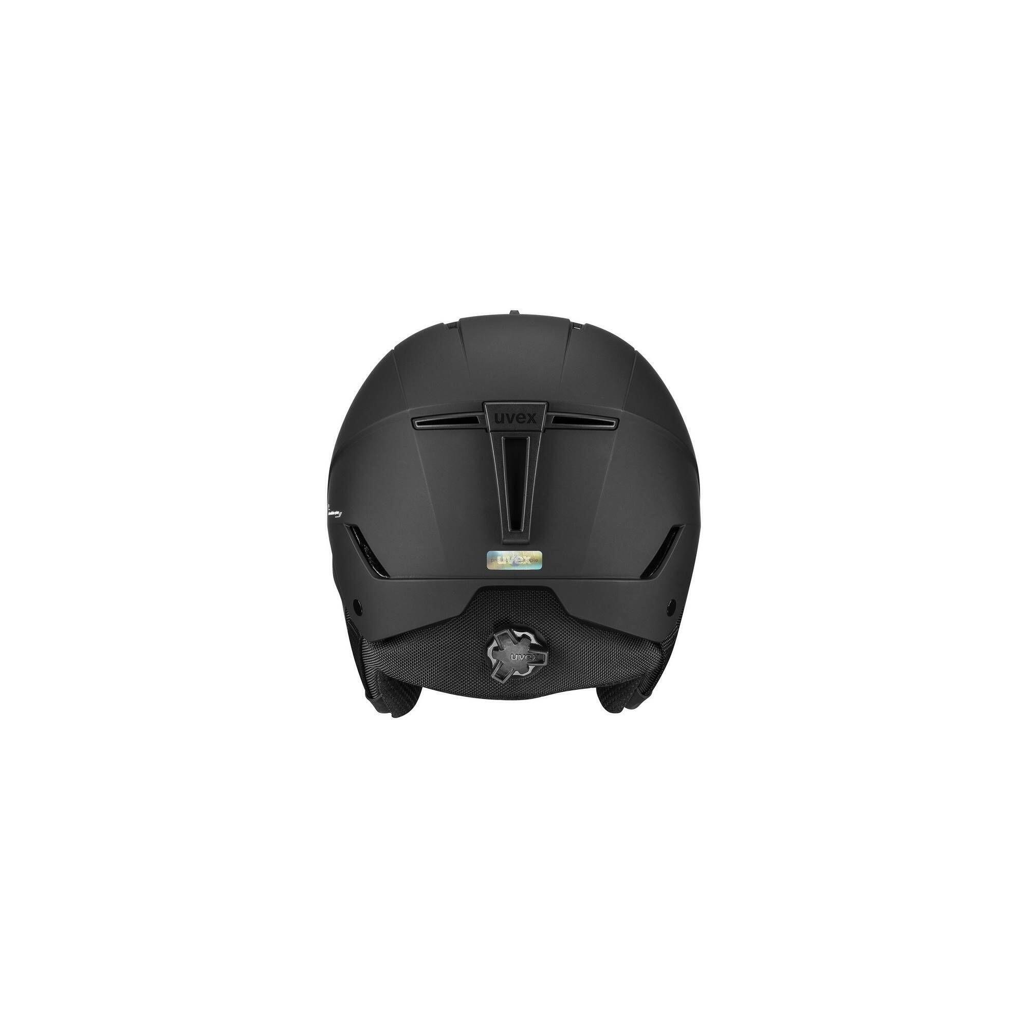 Casca de schi UVEX Stance neagra mata 58-62 cm