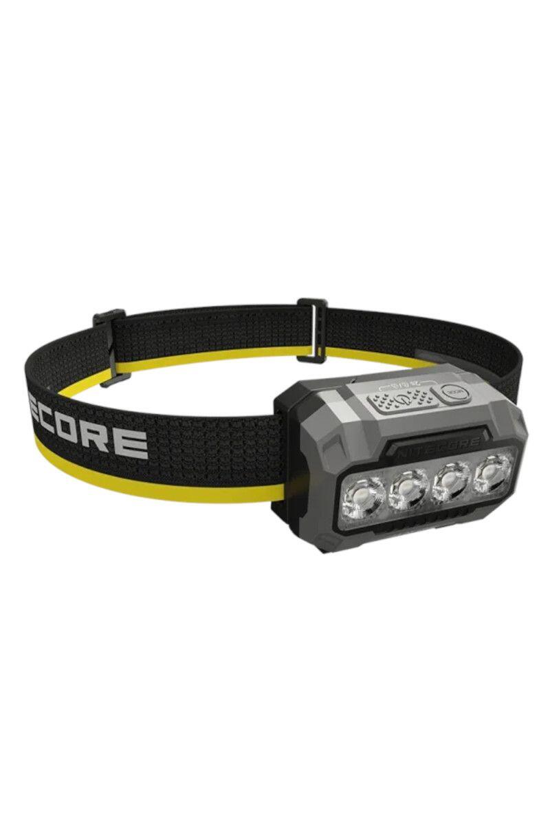 Linterna frontal HA23 UHE 600 lúmenes running Amarillo Nitecore 3/4