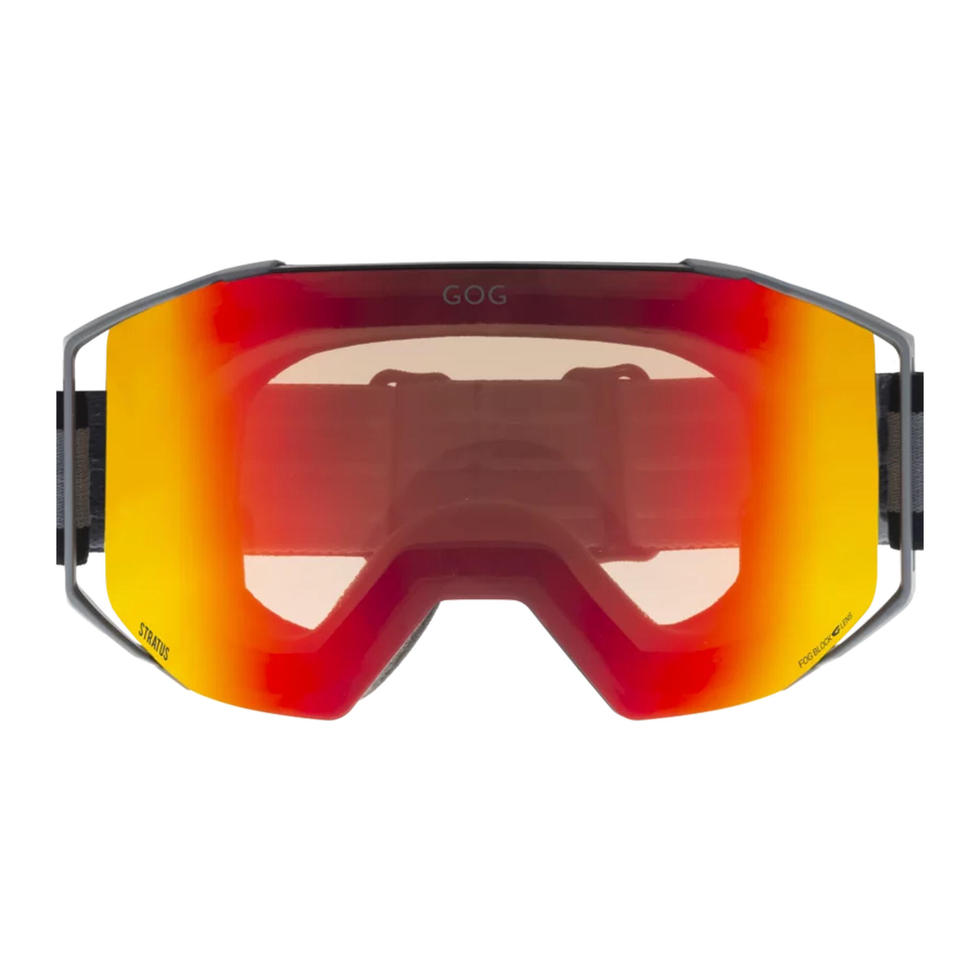 GOG - Maschera sci unisex a specchio antiappannamento Stratus UV400 2/7