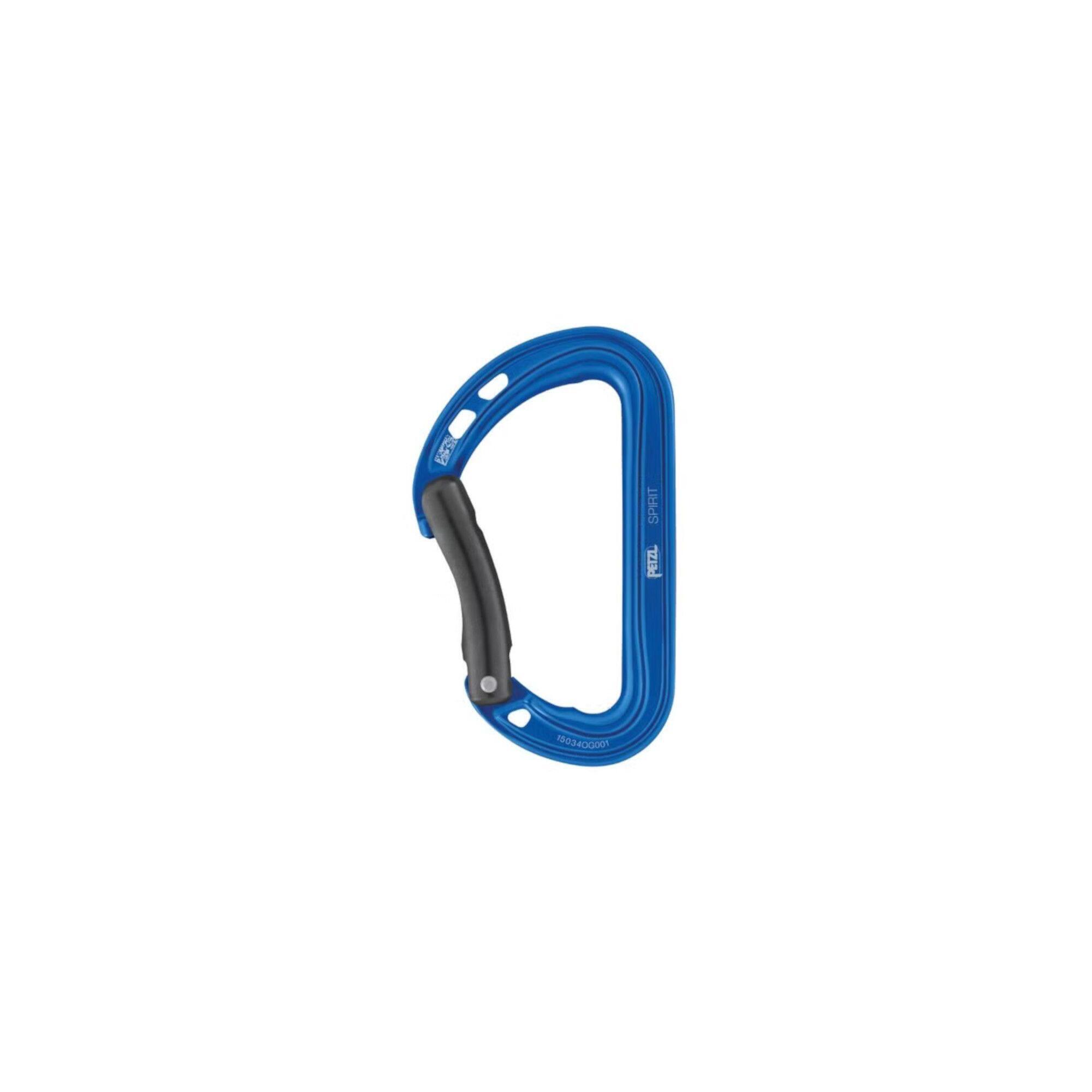 Mousqueton Petzl Spirit M061AB00 aluminium ușor albastru sport