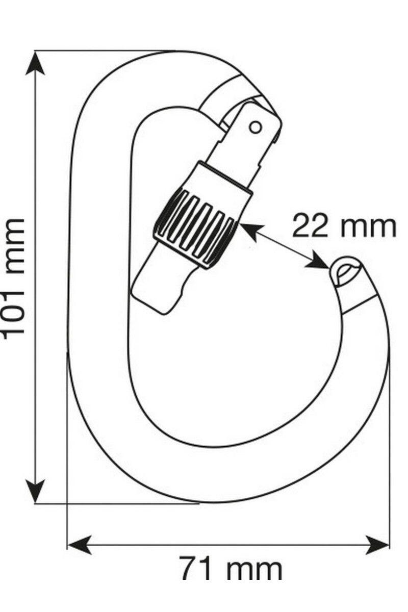 Karabinek Nimbus Lock 4/7