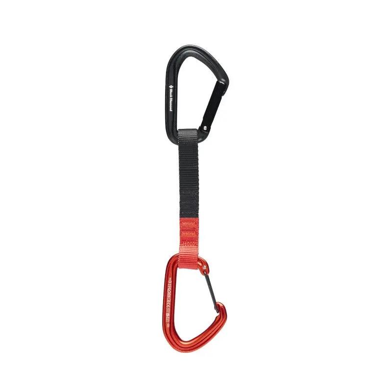 Ekspres wspinaczkowy Black Diamond HotForge Hybrid Quickdraw 12 cm - octane