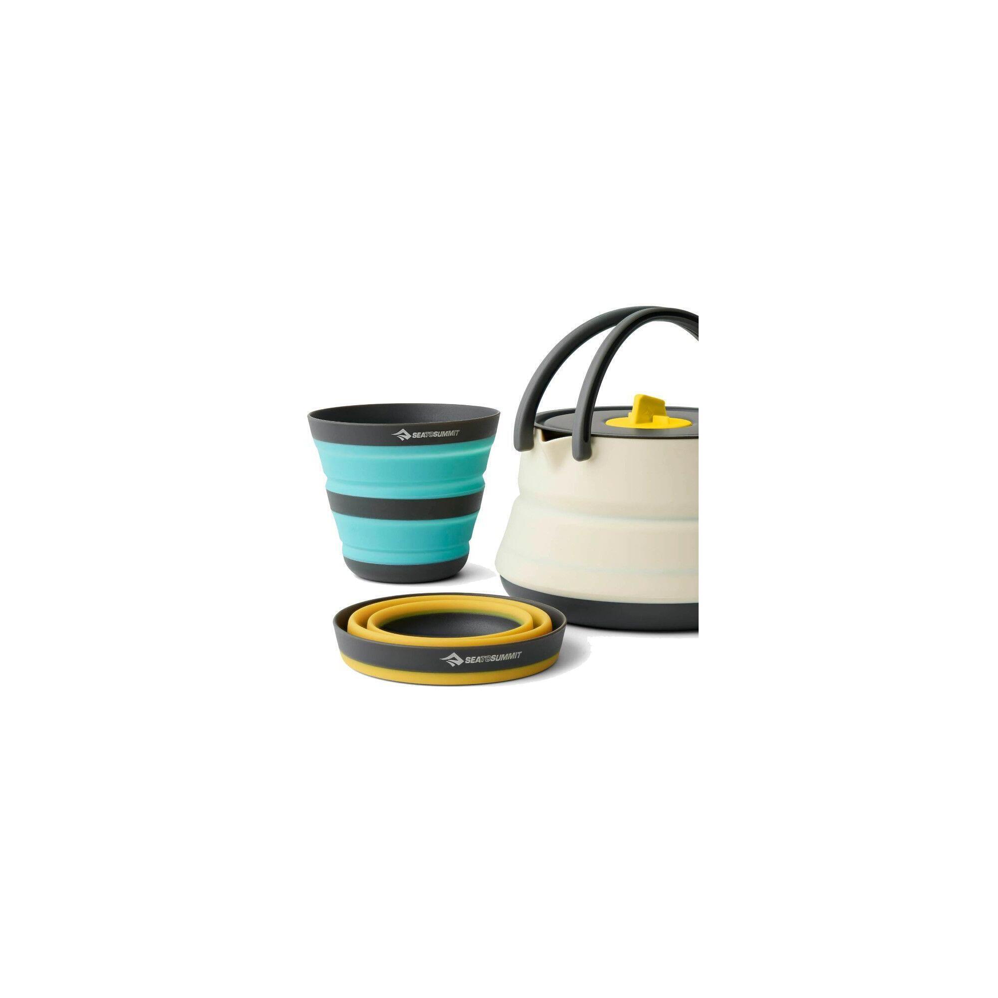 Set vase Frontier Ul Collapsible Kettle Cook Set 3 buc