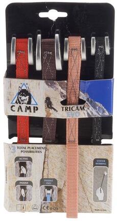 Tricam Evo Set 4 Stück Camp-Set für Risse 13,5–40 mm 5–12 kN 140 g