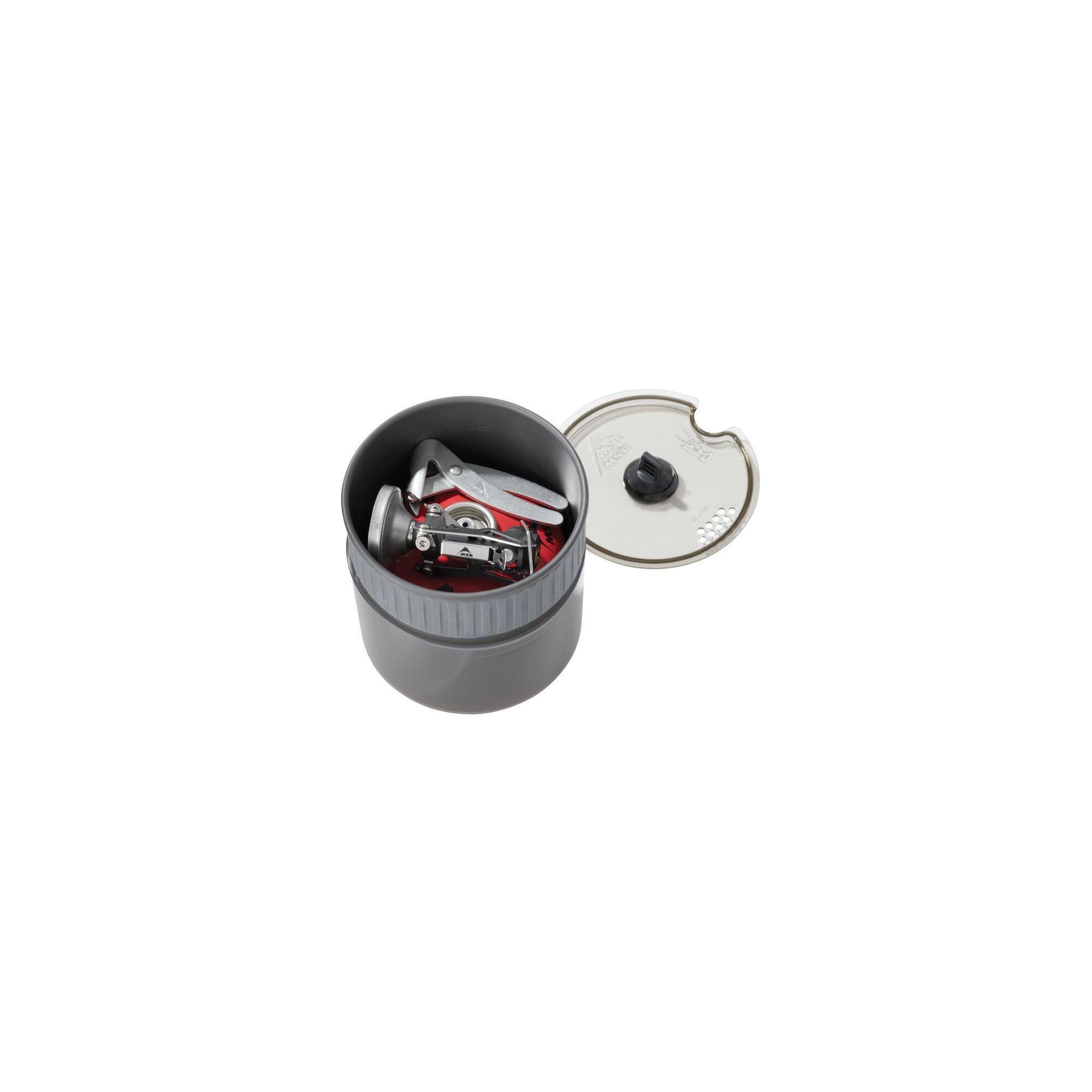 Set de vase cu arzator Pocket Rocket Deluxe Kit