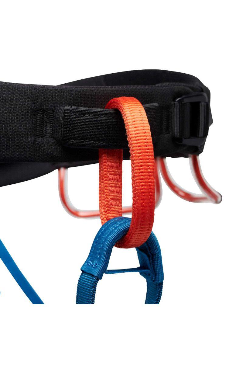 Harnais d'escalade Black Diamond Momentum Kingfisher, ceinture réglable trakFIT 4/6