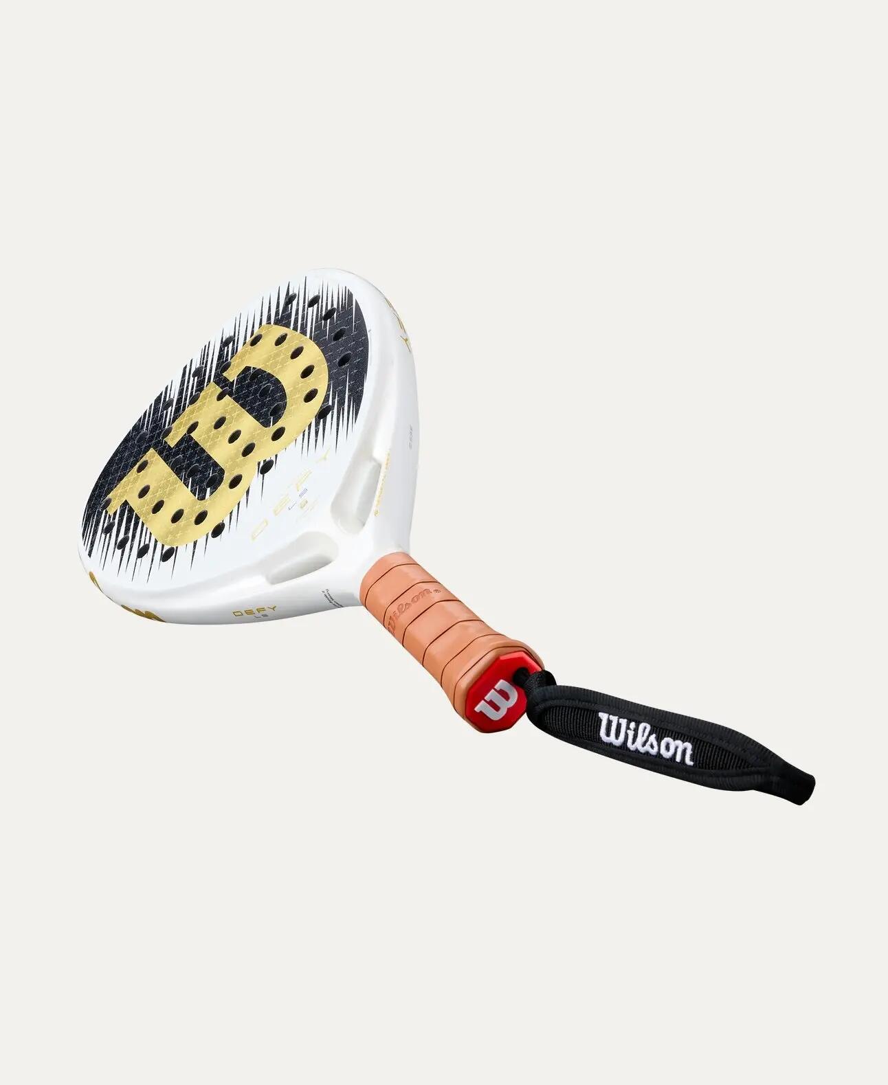 Pala Wilson Defy LS V1 Blanco Oro 3/7
