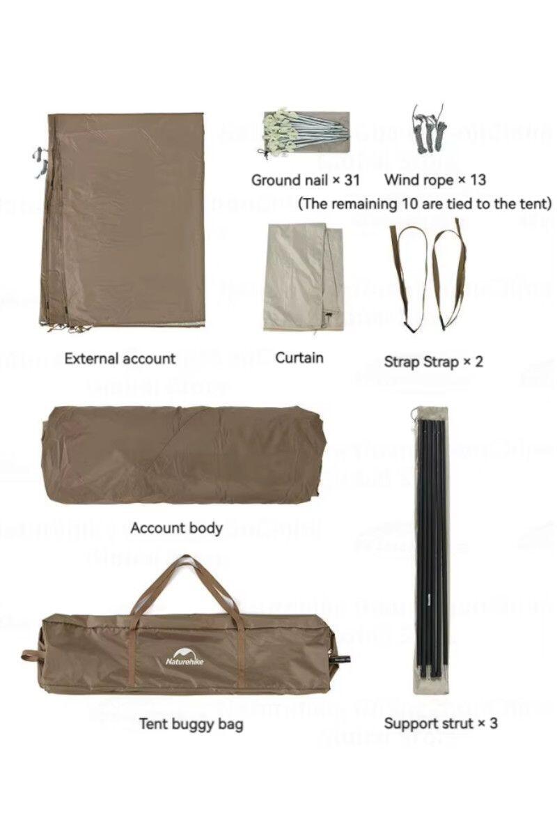 Tienda Naturehike Village 13 Pro para 8 personas 2/7