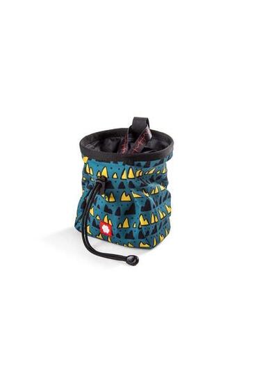 Sak-Magnésium Ocún Lucky – Schwarz, leichtes Polyester, Gürtel & Ring