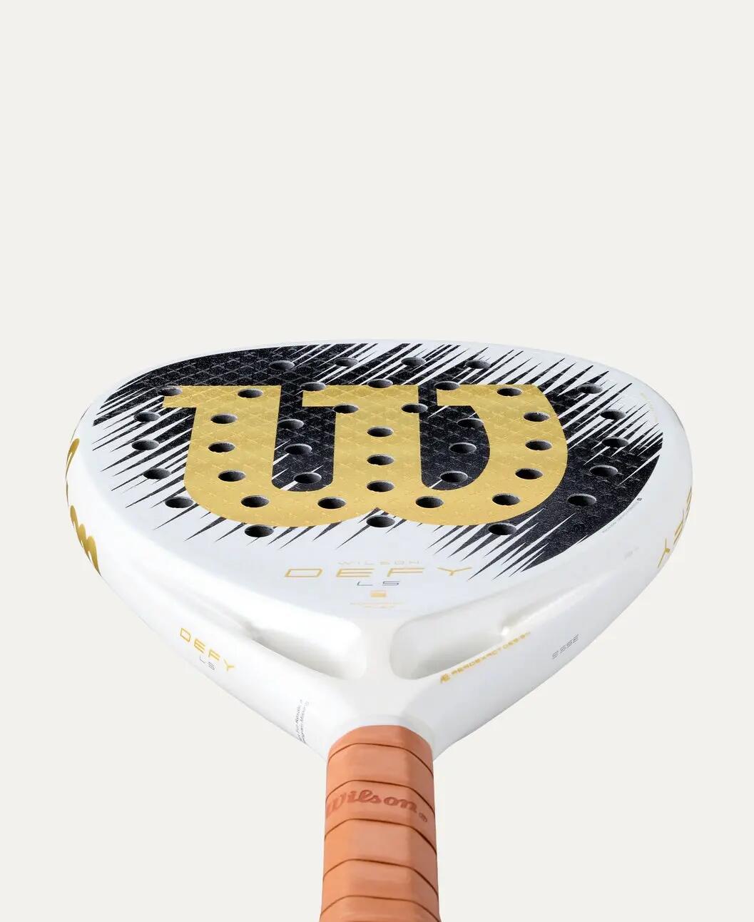 Pala Wilson Defy LS V1 Blanco Oro 7/7