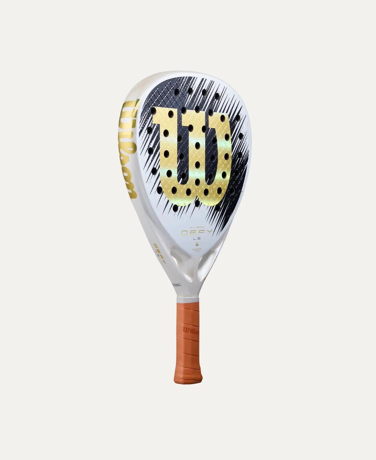 Pala Wilson Defy LS V1 Blanco Oro 4/7