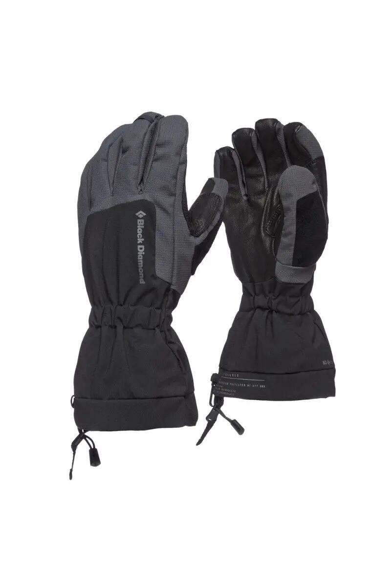 Black Diamond Glissade L Skihandschuhe schwarz BD.dry Thinsulate Ziegenleder 2/3