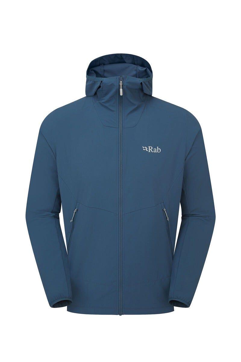 Kurtka softshell męska Borealis Hoody niebieska 2/5
