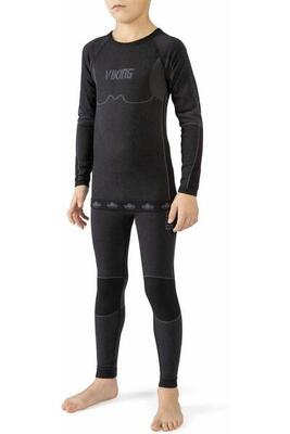 Kinderen viking thermisch ondergoed riko polyester sneldrogend naadloos