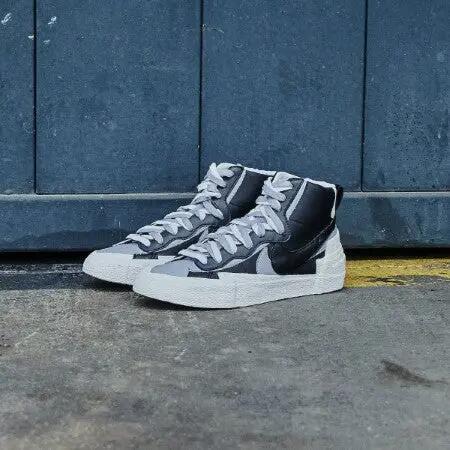 Scarpe - Lifestyle - Uomo - Blazer Mid Sacai - Nero/grigio 6/6