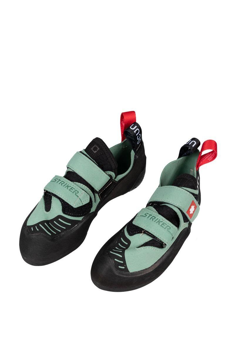 Ocún Striker QC Green Malachite – vegane Kletterschuhe, Klettverschluss 2/7