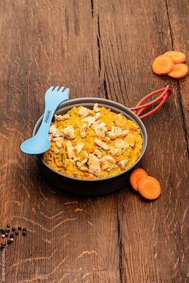 Pasto liofilizzato Pollo Curry con riso