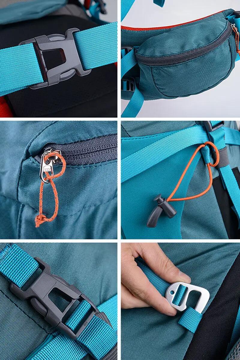 Zaino Trekking Naturehike Hiking Nh16Y020-Q 55L Blu 4/6